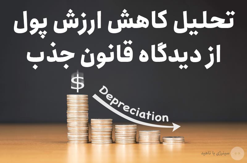 تحلیل کاهش ارزش پول از دیدگاه قانون جذب