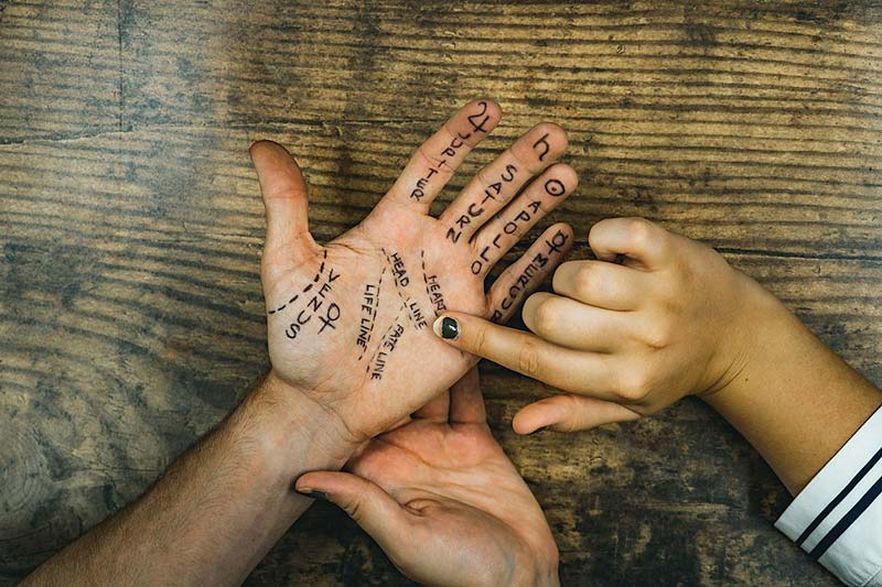 آموزش حرفه ای کف بینی