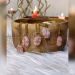 خرید گردنبند رزکوارتز