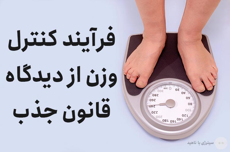 فرآیند کنترل وزن از دیدگاه قانون جذب