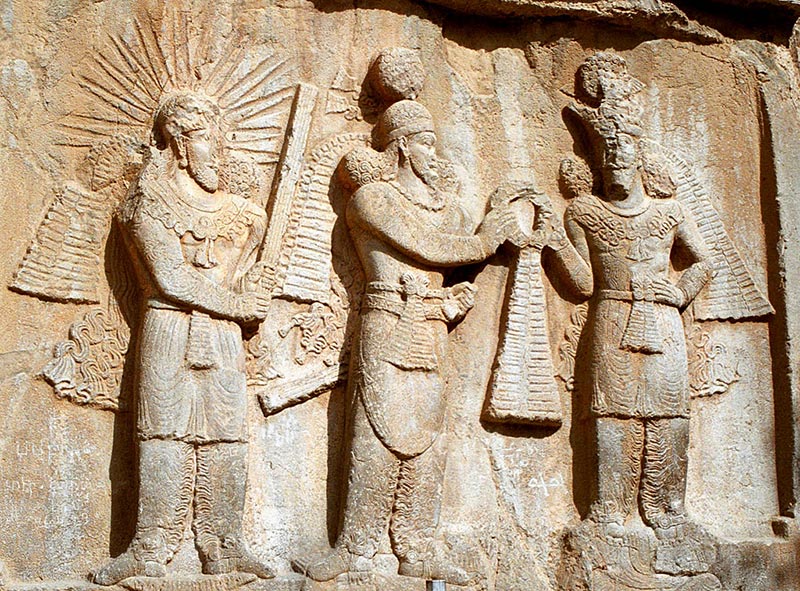 الهه میترا در طاق بستان