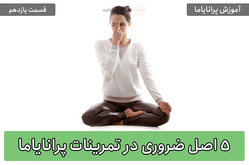 آموزش پرانایاما – قسمت یازدهم: 5 اصل ضروری در تمرینات پرانایاما