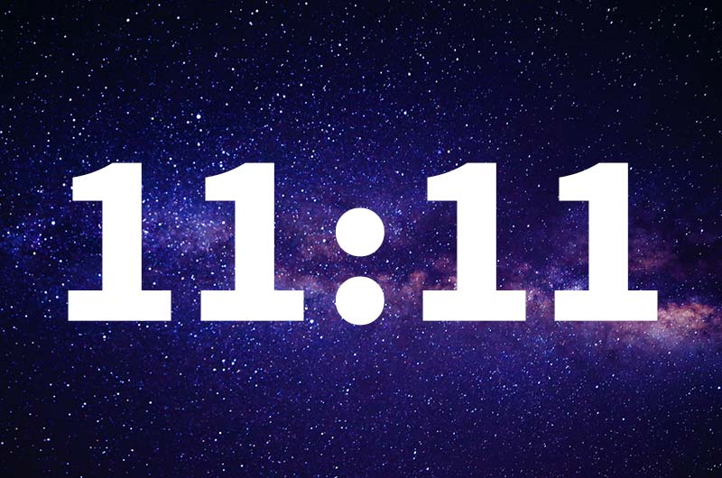 معنای عدد تکراری (ساعت آینه) 11:11 در علم اعداد